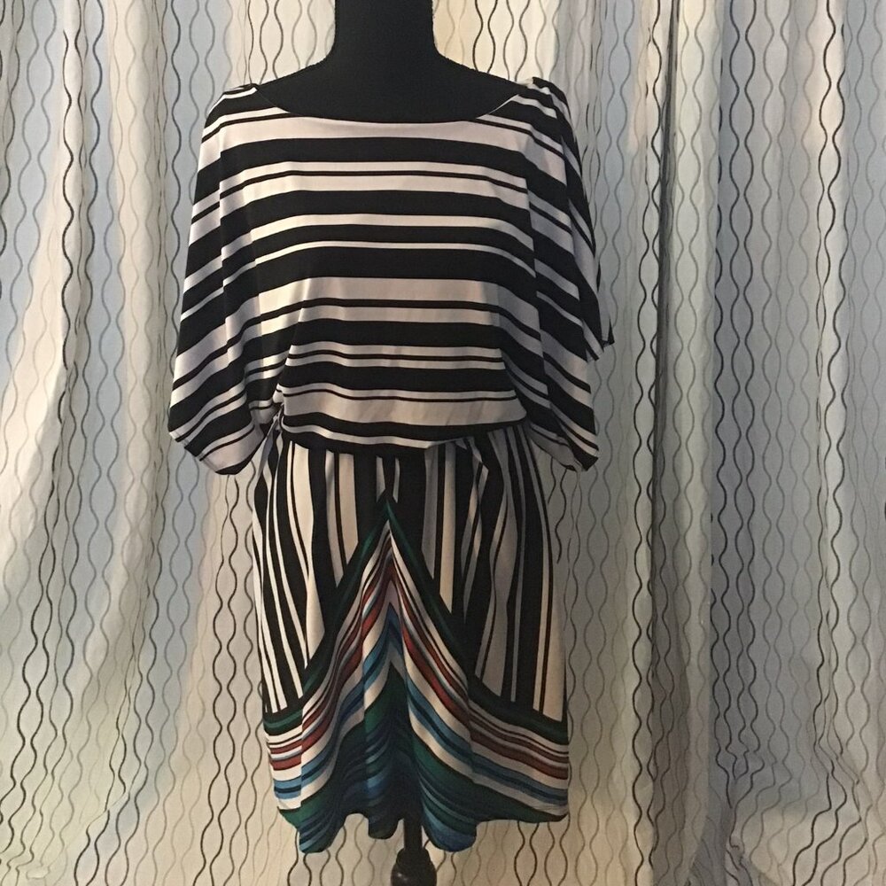 Contemporary pull over dress